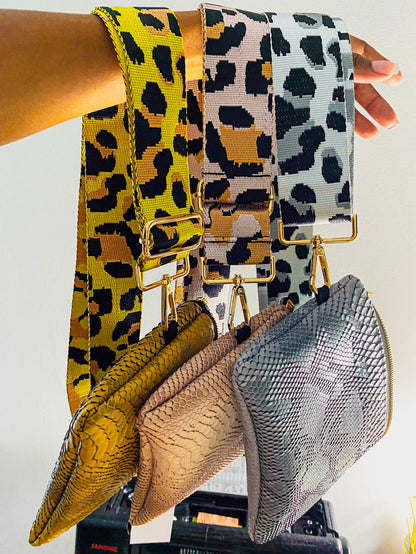 Snakeskin All Purpose Pouchette image 0