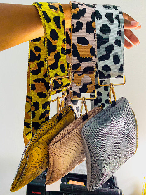 Snakeskin All Purpose Pouchette image 0