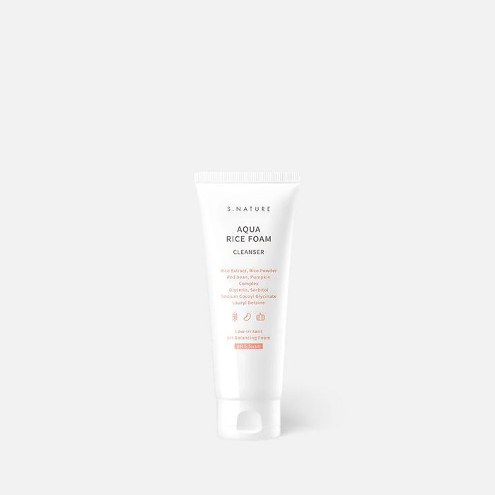 S.NATURE Aqua Rice Foam Cleanser 160ml