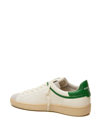 THE 76 Sneaker jump bianco/verde JUMP U PELLE-BIA/VER