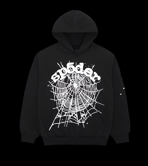 Sp5der Hoodie Black