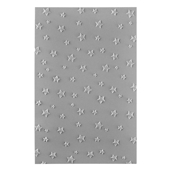 Spellbinder - Wishing Stars - 3D Emboss Folder. Available at Embellish Away located in Bowmanville Ontario Canada.