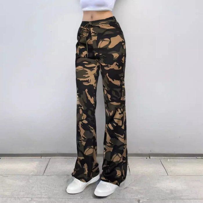 Split Trousers Street Trend Women's Casual Pants