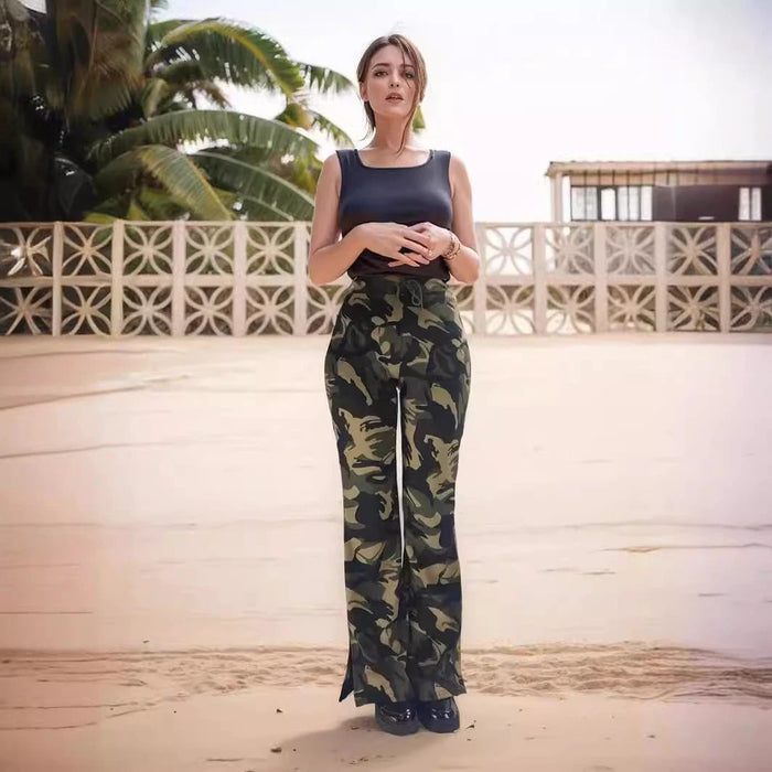 Split Trousers Street Trend Women's Casual Pants