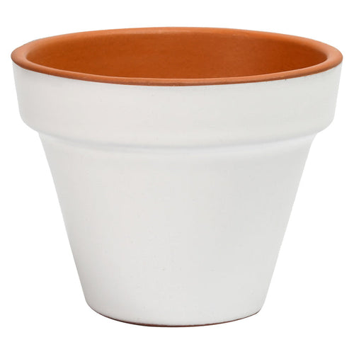 Standard Flower Pot 3.2" White