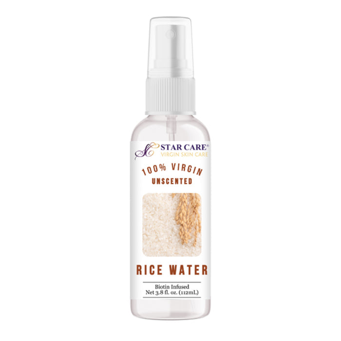Star Care 100% Virgin Unscented Rice Water 3.8oz/ 112ml