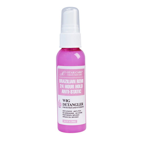 Star Care Brazilian Remi 24 Hour Hold Anti-Static Wig Detangler 2oz