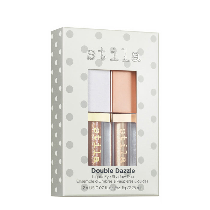 Stila Double Dazzle Liquid Eye Shadow Duo Holiday 2023