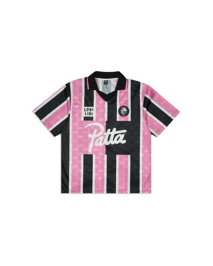 Stripe Football Jersey Begonia Pink