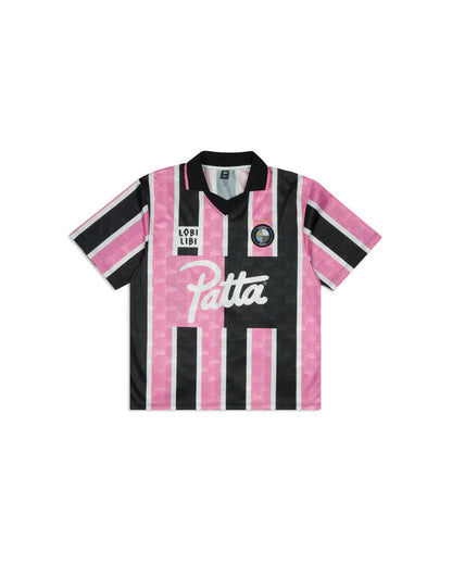 Stripe Football Jersey Begonia Pink