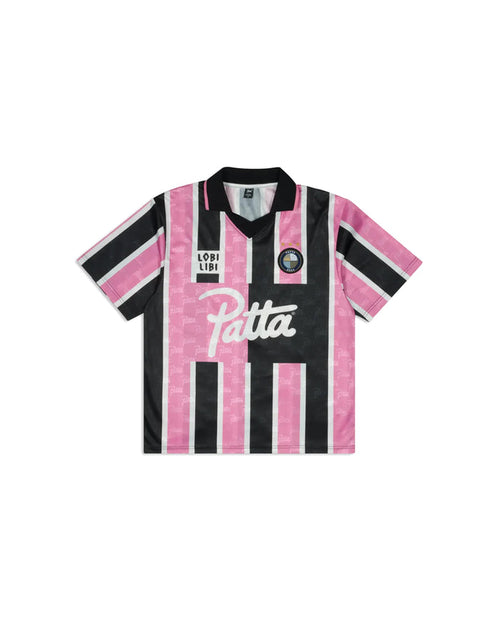 Stripe Football Jersey Begonia Pink