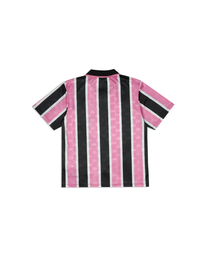 Stripe Football Jersey Begonia Pink