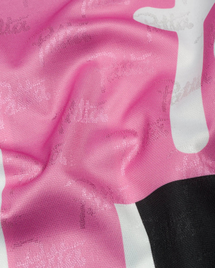 Stripe Football Jersey Begonia Pink