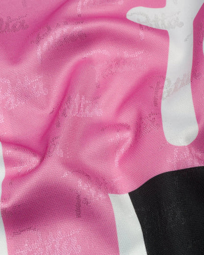 Stripe Football Jersey Begonia Pink