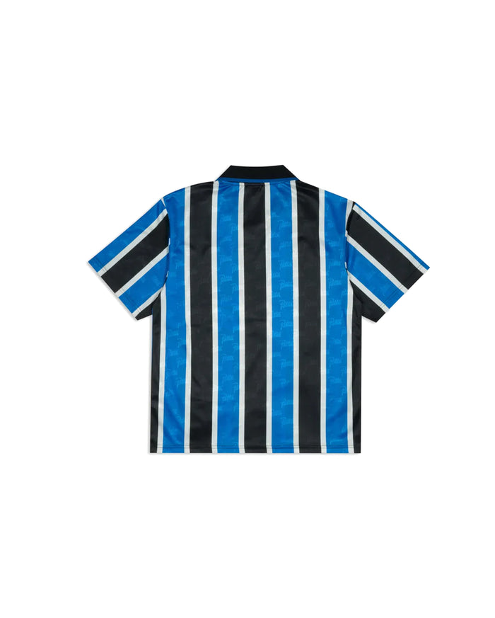 Stripe Football Jersey French Blue