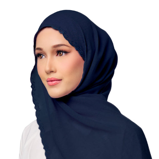 UMMA Sulam Surya Chiffon Linen Scarf | Isetan KL Online Store