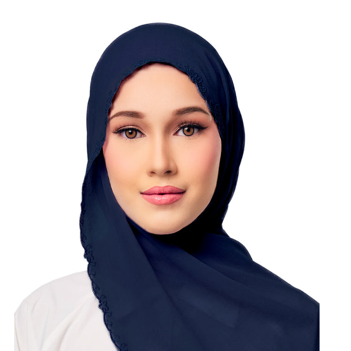 UMMA Sulam Surya Chiffon Linen Scarf | Isetan KL Online Store