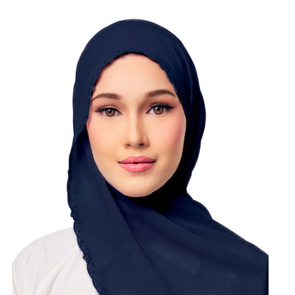 UMMA Sulam Surya Chiffon Linen Scarf | Isetan KL Online Store