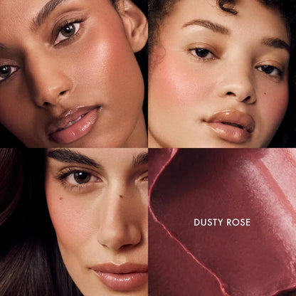Summer Fridays Blush Butter Balm in various shades, featuring smooth, creamy texture and natural blush colors, new in box.