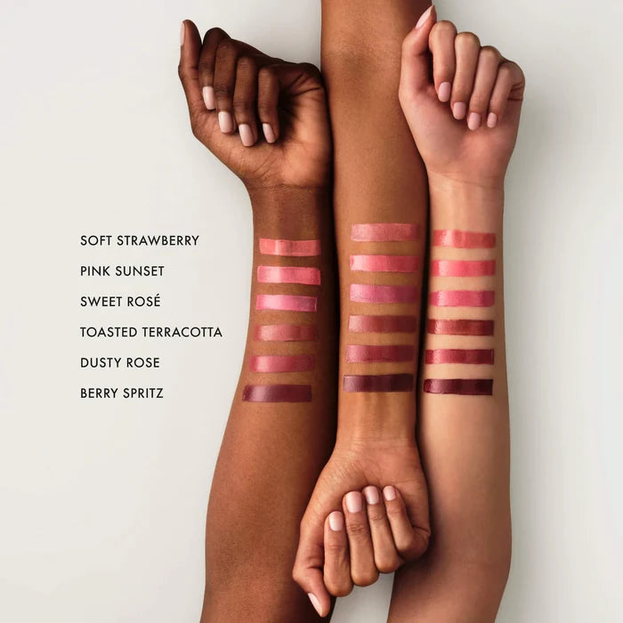 Summer Fridays Blush Butter Balm in various shades, featuring a smooth, creamy texture and natural blush color, unopened and new.