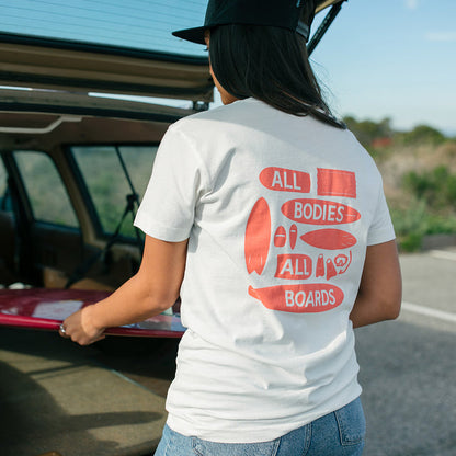 Surfrider x Queer Surf All Bodies Tee