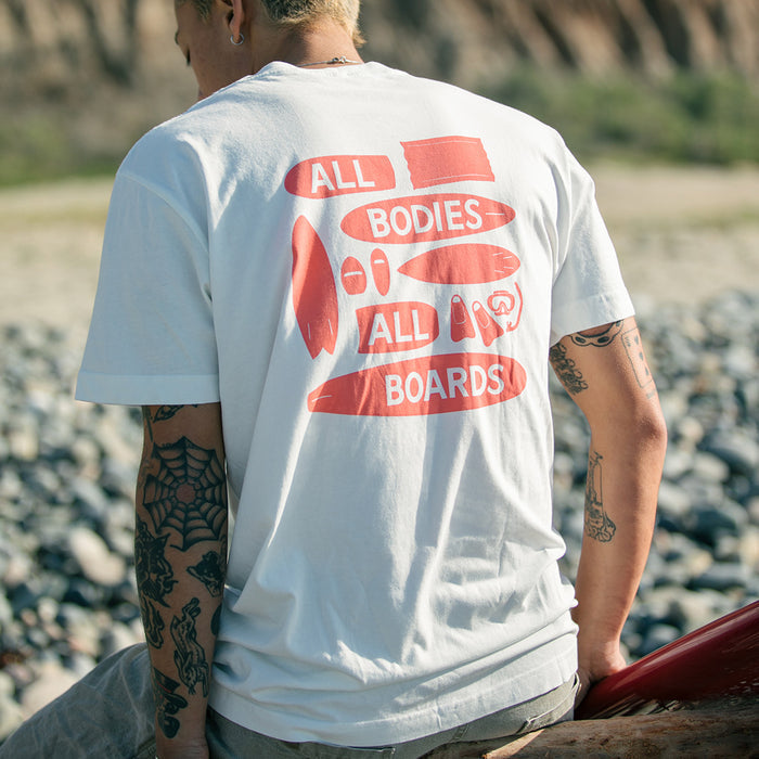 Surfrider x Queer Surf All Bodies Tee