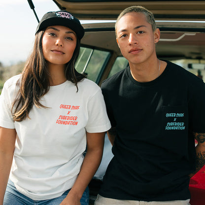 Surfrider x Queer Surf Waves 4 All Tee