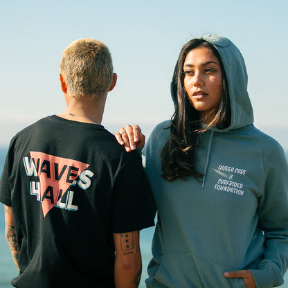 Surfrider x Queer Surf Waves 4 All Tee