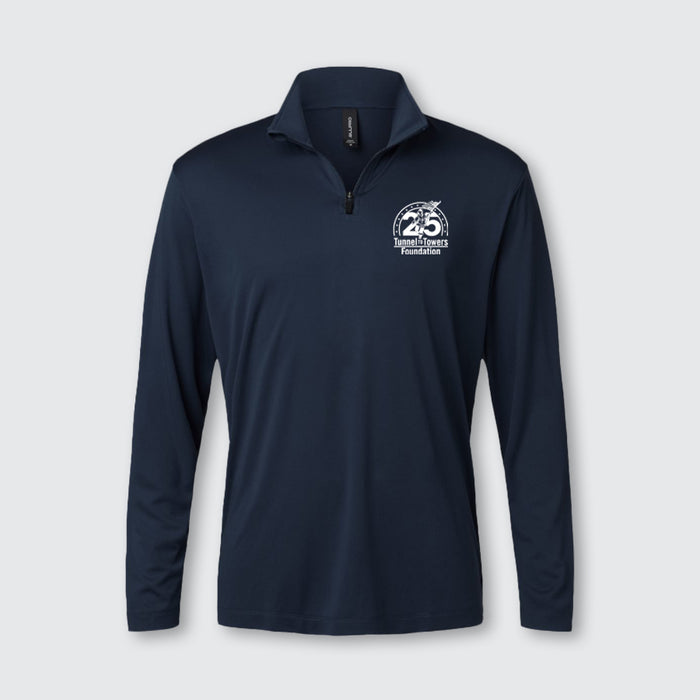 T2T 25th Anniversary Quarter Zip Pullover - Unisex (Navy) NEW!