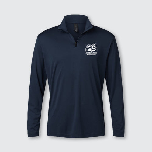T2T 25th Anniversary Quarter Zip Pullover - Unisex (Navy) NEW!