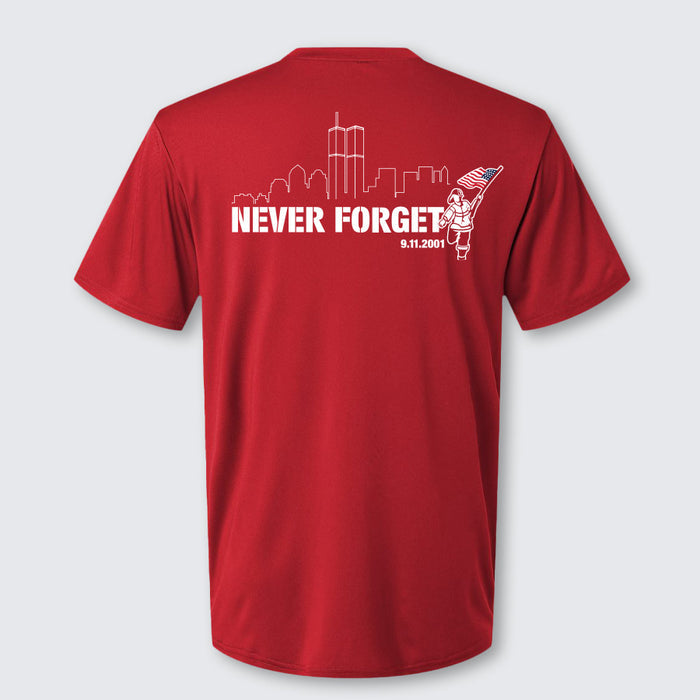 T2T Never Forget Performance Tee - Unisex (Red)