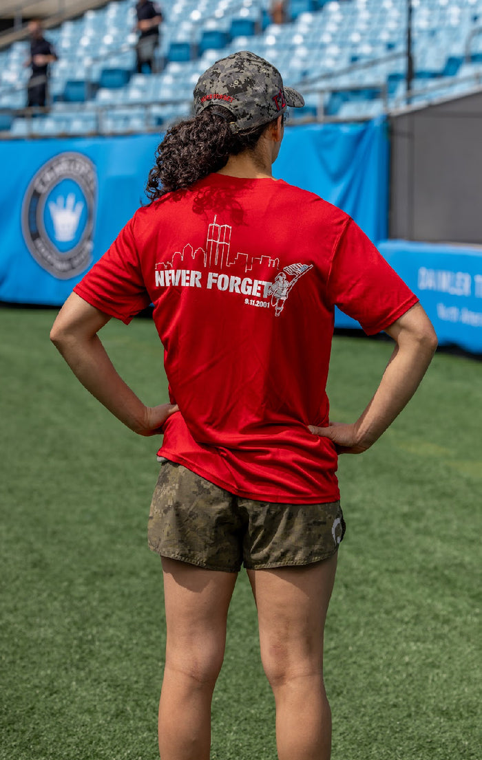 T2T Never Forget Performance Tee - Unisex (Red)