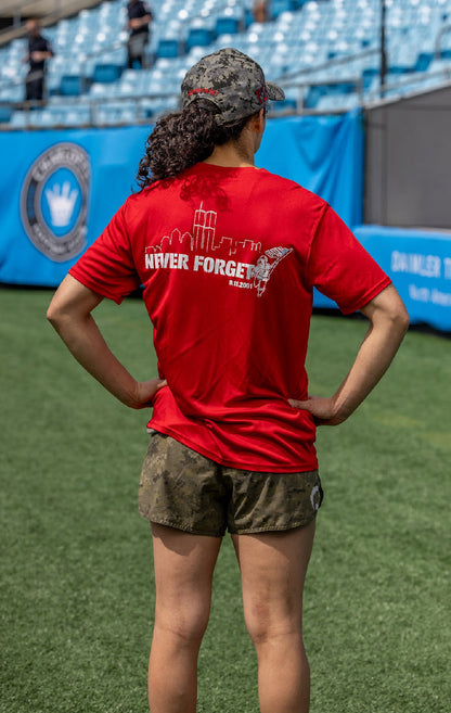 T2T Never Forget Performance Tee - Unisex (Red)