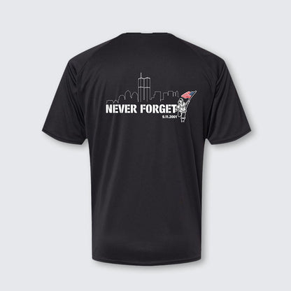 T2T Never Forget Performance Tee – Unisex (Black)