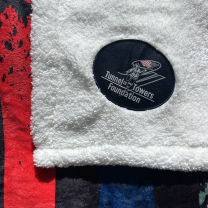 T2T Patriot Flag Sherpa Blanket