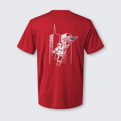 T2T Twin Towers Performance Tee - Unisex (Red)