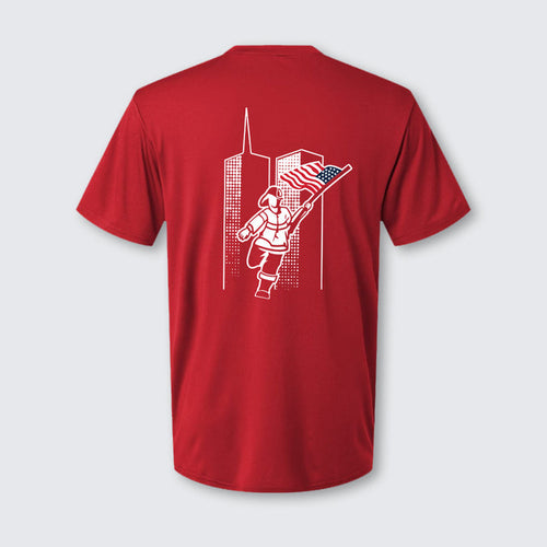 T2T Twin Towers Performance Tee - Unisex (Red)