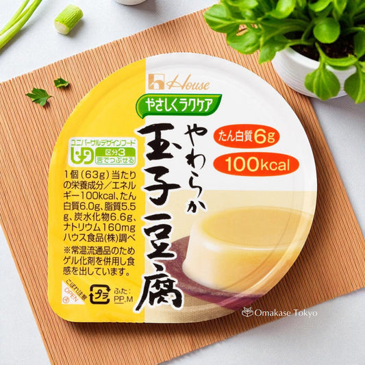 Tamago Tofu Gentle Care Soft Egg Tofu 63g x 12 Pieces