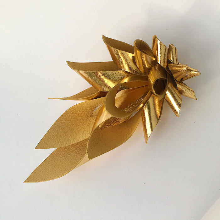 The Bird - gold/ocher