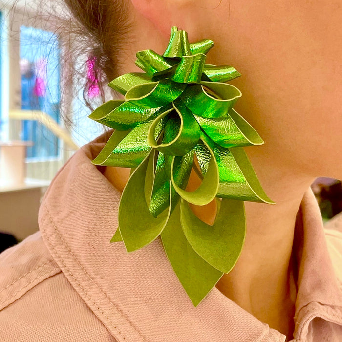 THE BIRD - green metallic