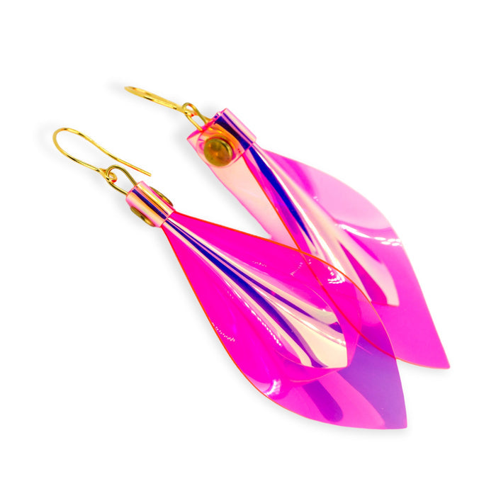 THE DUO  - rainbow/neon pink