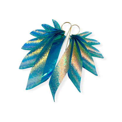 THE WINGS - frosty rainbow/green