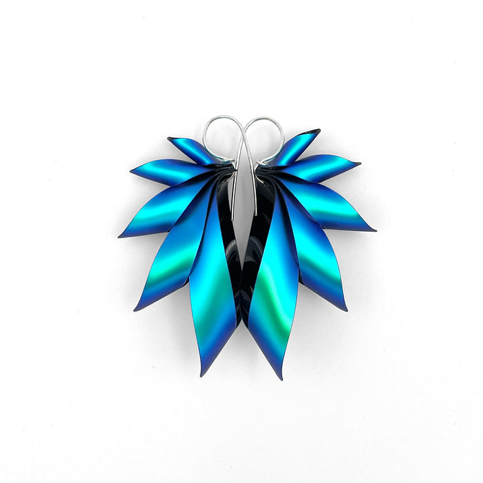 THE WINGS - peacock matte