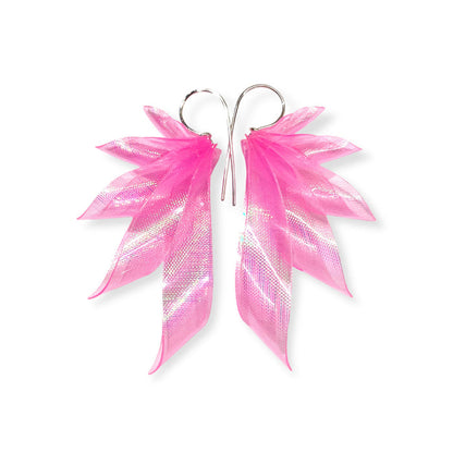 THE WINGS - pink mesh