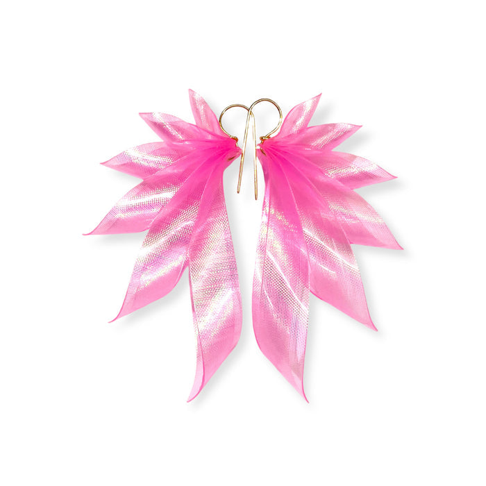 THE WINGS - pink mesh