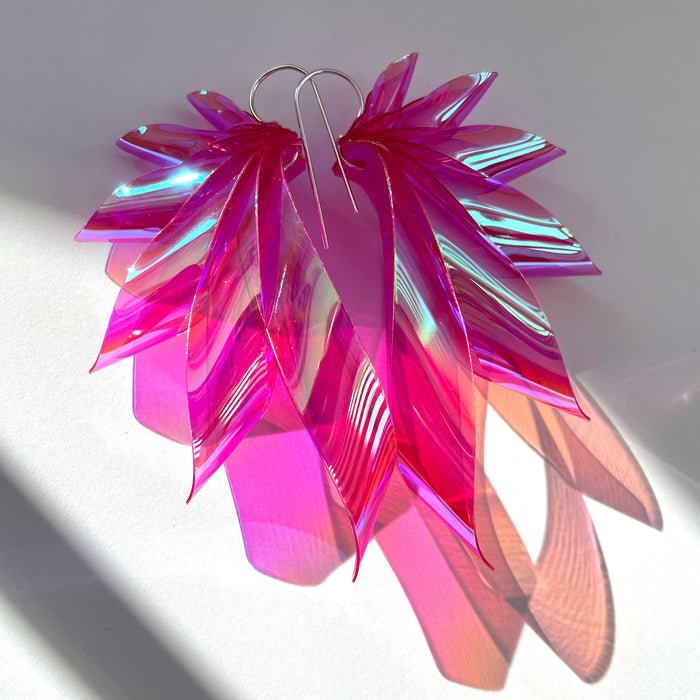 THE WINGS - pink/green