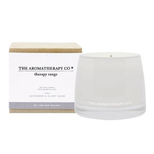 Therapy Candle Relax - Lavender & Clary Sage