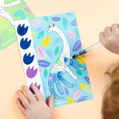Tiger Tribe Paint-a-Picture - Dinosaurs