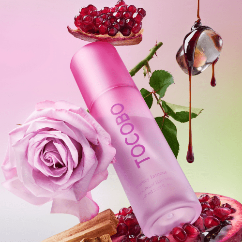 Tocobo Heat Proof Hair Mist - Lowkey Famous بخاخ توكوبو المقاوم للحرارة للشعر - لوكي فيموس - Princess Cosmetics Qatar