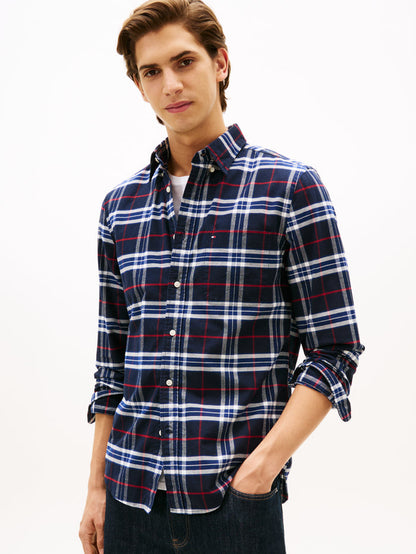 Tommy Hilfiger Brushed Oxford Check Shirt